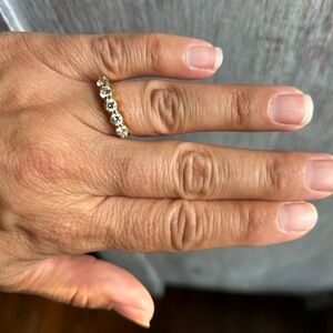 Wedding band, natural diamonds